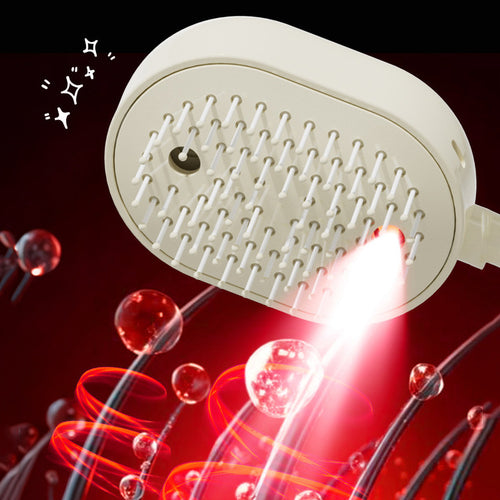 AuraMist - Cepillo Masajeador Hidratante con Micro-Vapor