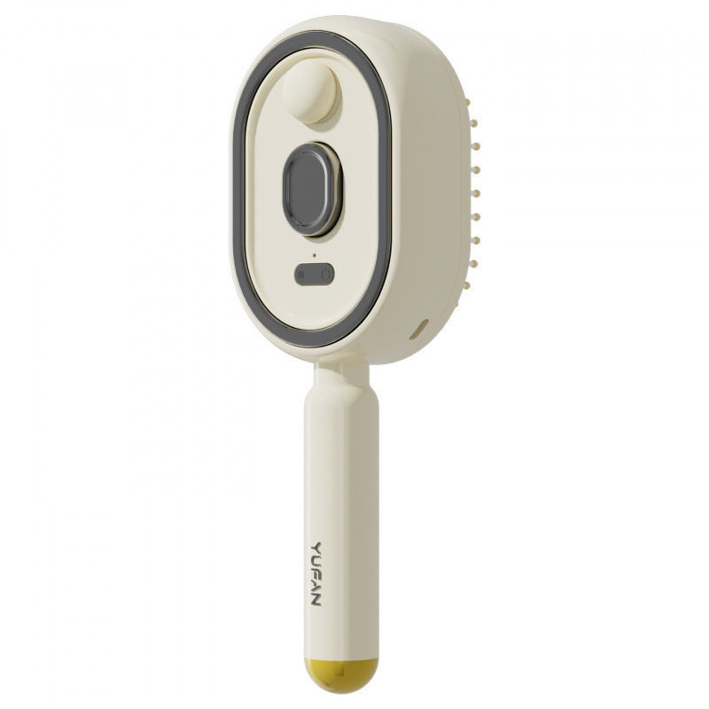 AuraMist - Cepillo Masajeador Hidratante con Micro-Vapor